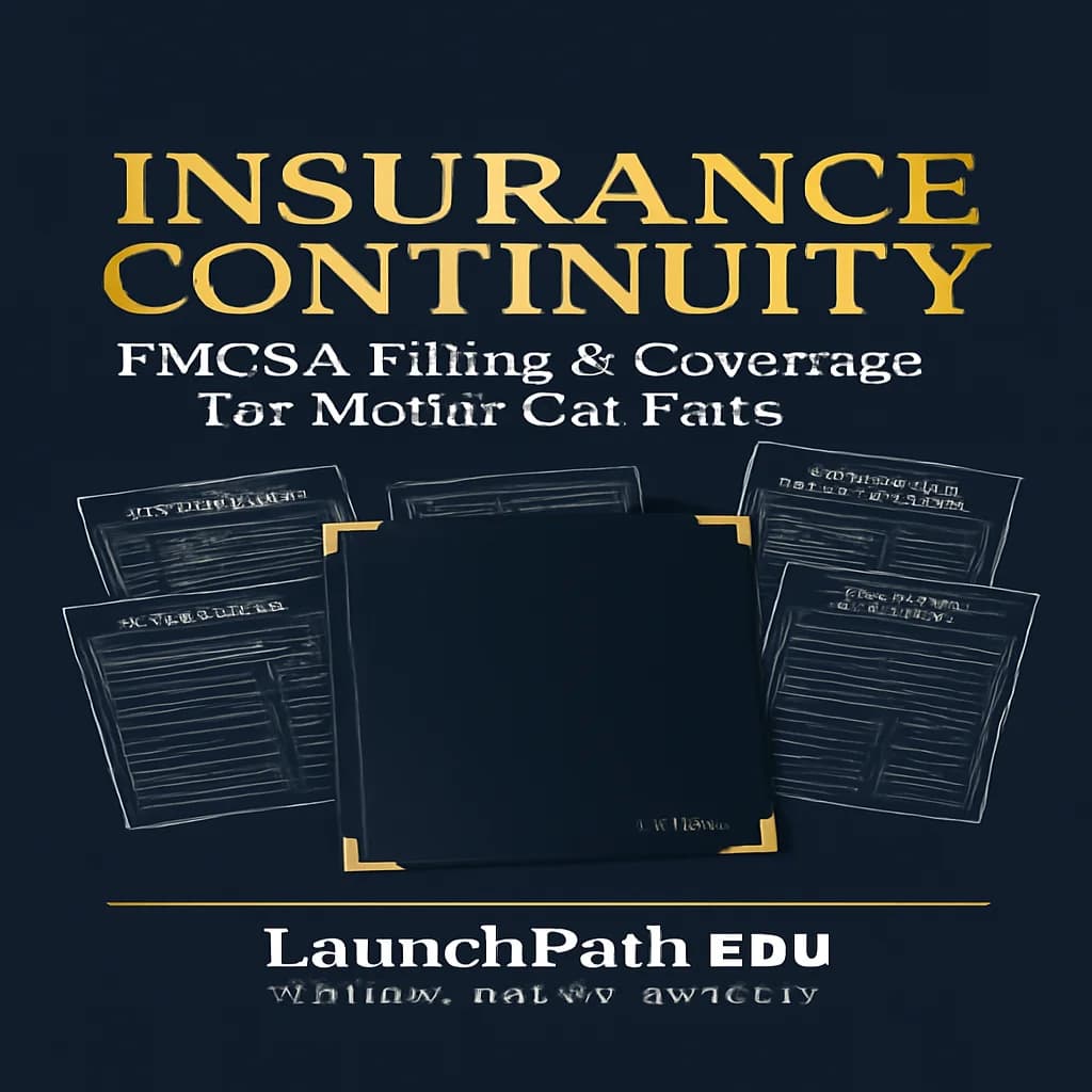 Insurance & Authority Packet