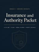 Insurance & Authority Packet